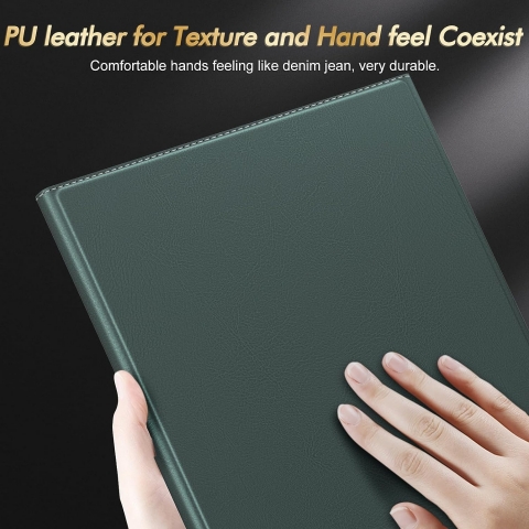 INFILAND Galaxy Tab S10 Ultra Standl Klf-Midnight Green