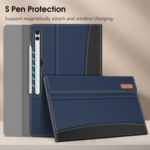 Fintie Galaxy Tab S9 Ultra Standl Klf-Navy