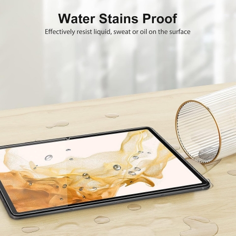 SPARIN Galaxy Tab S9 Plus Temperli Cam Ekran Koruyucu (2 Adet)
