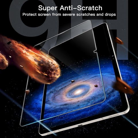 JETech Galaxy Tab S9 Plus Temperli Cam Ekran Koruyucu(2 Adet)