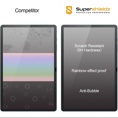 Supershieldz Galaxy Tab S9 Plus Ekran Koruyucu (2 Adet)