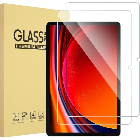 Soke Galaxy Tab S9 Plus Temperli Cam Ekran Koruyucu (2 Adet)