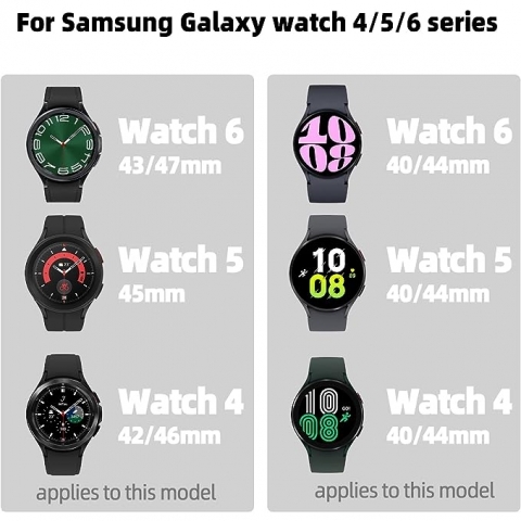 SPGUARD Galaxy Watch 6/Classic Uyumlu Kay(47/44/43/40mm)-Green