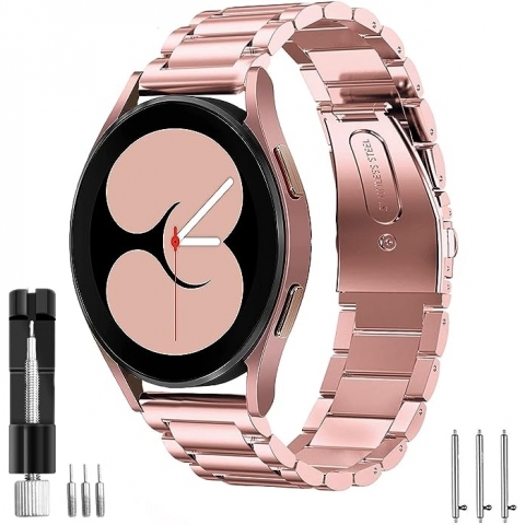 SPGUARD Galaxy Watch 6/Classic Uyumlu Kay(47/44/43/40mm)-Pink