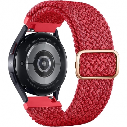 VANCLE Galaxy Watch 6/Classic Uyumlu Kay (47/43/44/40mm)-Red