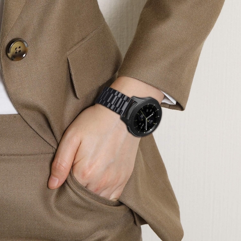 Fintie Galaxy Watch 6/Classic Uyumlu Kay (47/43/44/40mm)-Black