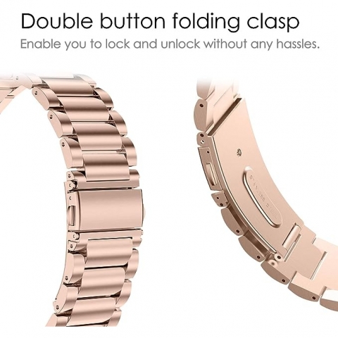 Fintie Galaxy Watch 7/6/Classic Kay (47/43/44/40mm)-Rose Gold