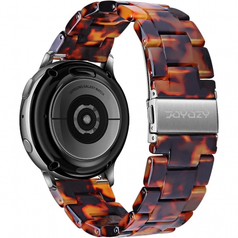 JOYOZY Galaxy Watch 6/Classic Uyumlu Kay (47/44/43/40mm)-Silver Buckle