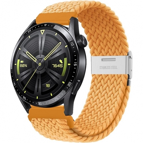 Mazoft Galaxy Watch 6/Classic Uyumlu Kay (47/44/43/40mm)-Orange