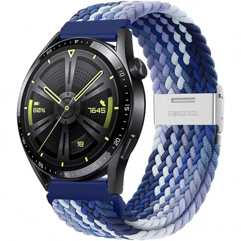 Mazoft Galaxy Watch 6/Classic Uyumlu Kay (47/44/43/40mm)-Blueberry