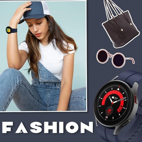 kytuwy Galaxy Watch 6 Classic Uyumlu Kay (43/47mm)-Midnight Blue