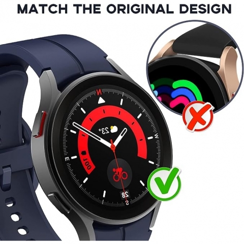 kytuwy Galaxy Watch 6 Classic Uyumlu Kay (43/47mm)-Midnight Blue