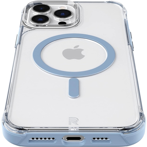 REBEL Frosted Serisi iPhone 13 Pro Max Klf-Sierra Blue