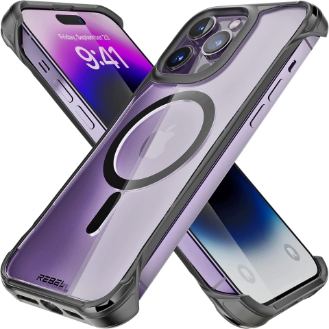 REBEL iPhone 14 Pro Max effaf Klf-Crystal Flex