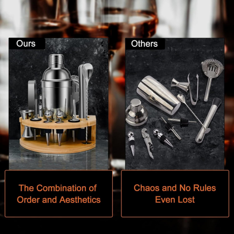 TAUPO  Barmen Shaker Seti (12 Para)