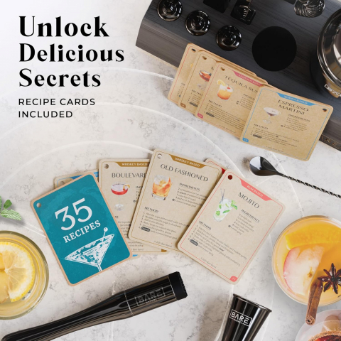 Bare Barrel 14 Par�a Shaker & Kokteyl Seti