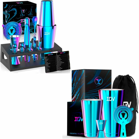 IOV 12 Par�al� Shaker & Kokteyl Seti