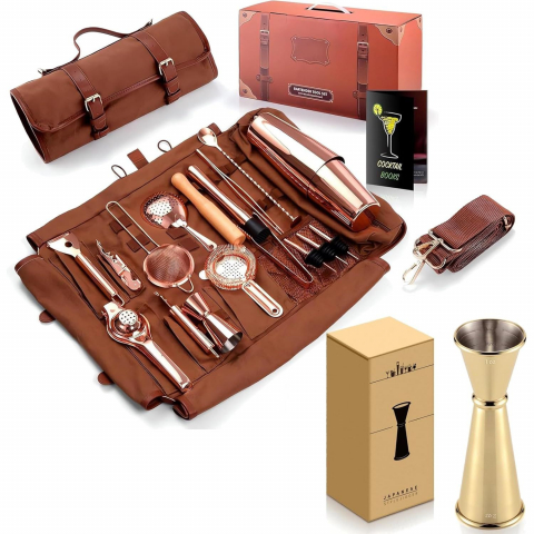 Eligara 17 Par�al� Shaker & Kokteyl Seti