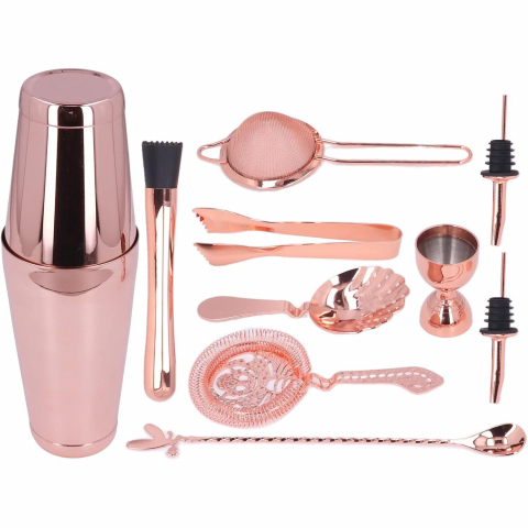 Lybunair 11 Par�a Shaker & Kokteyl Seti