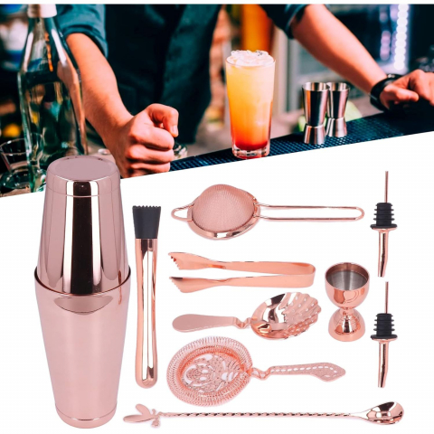 Lybunair 11 Par�a Shaker & Kokteyl Seti