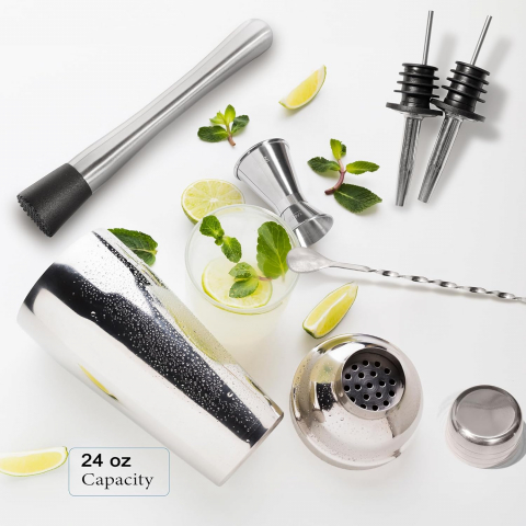 NeeSang 6 Par�a Shaker & Kokteyl Seti