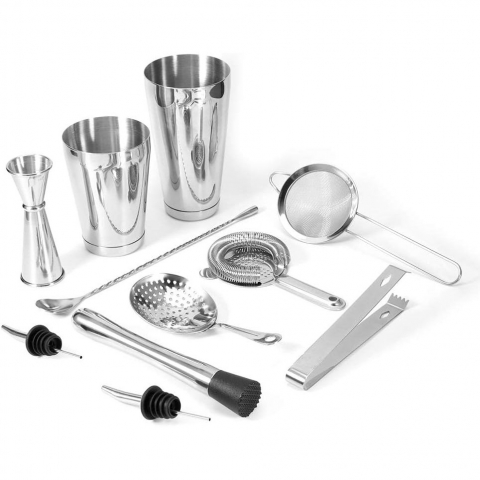 Milltrip 11 Par�a Shaker & Kokteyl Seti