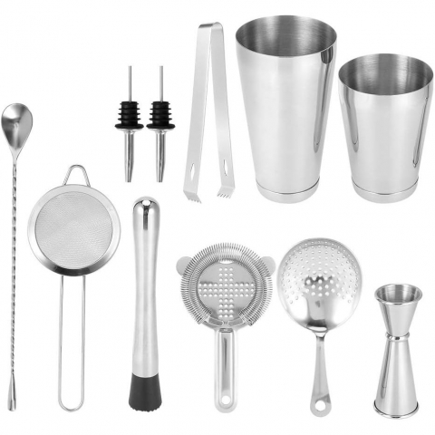 Milltrip 11 Par�a Shaker & Kokteyl Seti