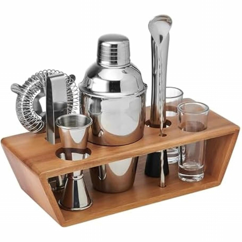 Mikasa 8 Par�a Shaker & Kokteyl Seti