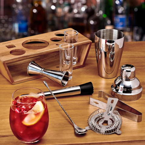 Mikasa 8 Par�a Shaker & Kokteyl Seti