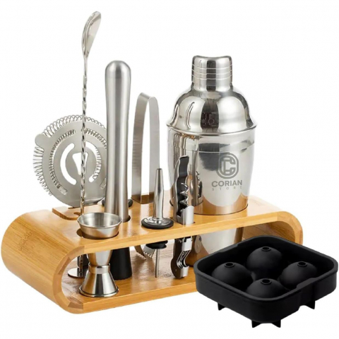 CORIAN STORE 10 Par�a Shaker & Kokteyl Seti