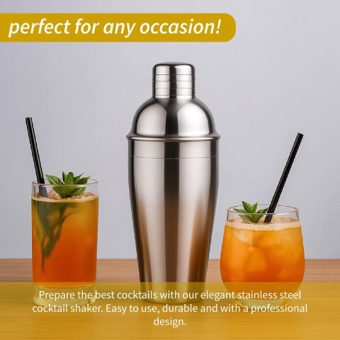 CORIAN STORE 10 Par�a Shaker & Kokteyl Seti