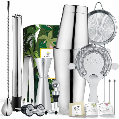 Homestia 12 Par�a Shaker & Kokteyl Seti