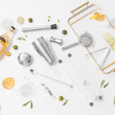 Btuqbu 7 Par�a Shaker & Kokteyl Seti