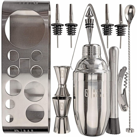 BAR NONE 0 12 Par�a Shaker & Kokteyl Seti