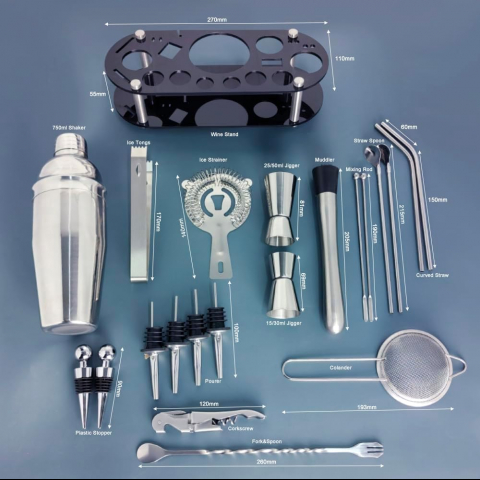 Generic 21 Par�a Shaker & Kokteyl Seti