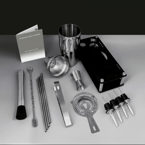 KCJLHGT 14 Par�a Shaker & Kokteyl Seti