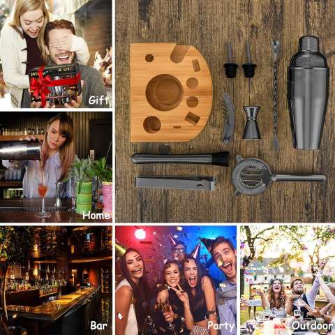 JMTnker 11 Par�a Shaker & Kokteyl Seti