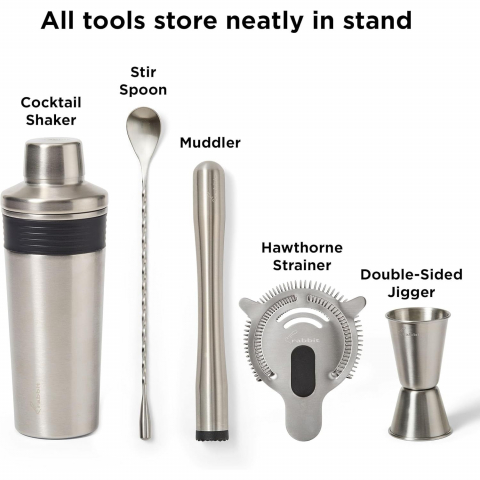 Rabbit 6 Par�a Shaker & Kokteyl Seti