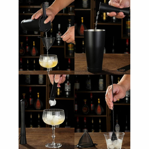 Homestia 18 Par�a Shaker & Kokteyl Seti