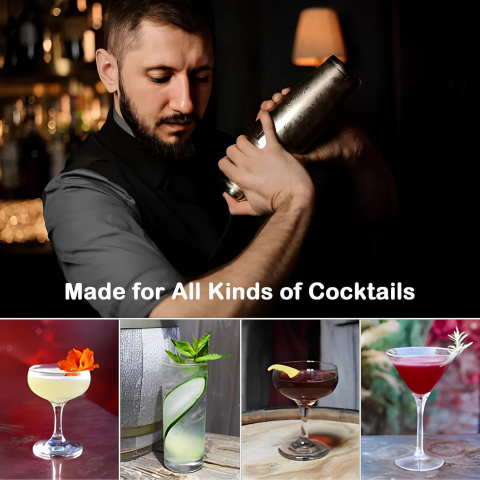 RESTOLE 10 Par�a Shaker & Kokteyl Seti