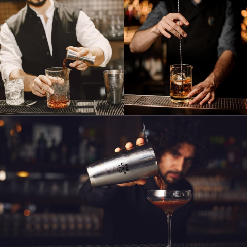 Bab Louie & Co. 6 Par�a Shaker & Kokteyl Seti