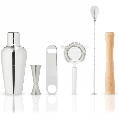 Viski 6 Par�a Shaker & Kokteyl Seti