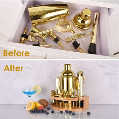 Esmula 12 Par�a Shaker & Kokteyl Seti