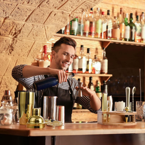 Esmula 12 Par�a Shaker & Kokteyl Seti