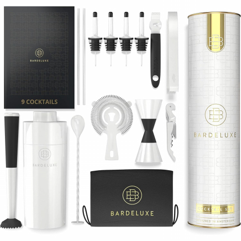 BarDeluxe 12  Par�a Shaker & Kokteyl Seti