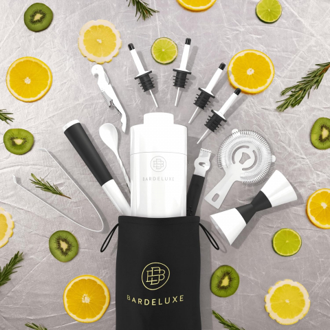 BarDeluxe 12  Par�a Shaker & Kokteyl Seti