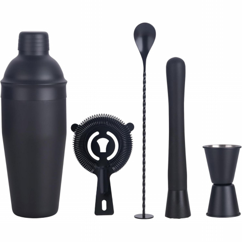 JWJIUEJIU 5 Par�a Shaker & Kokteyl Seti