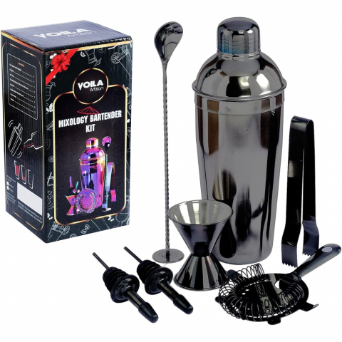 Voila Artisan 11 Shaker & Kokteyl Seti