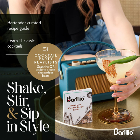 barillio 23 Par�a Shaker & Kokteyl Seti