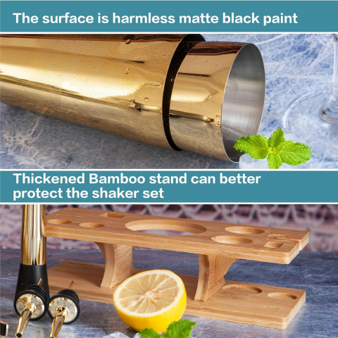 AUOXIOUYM Paslanmaz Shaker Seti (11 Para)